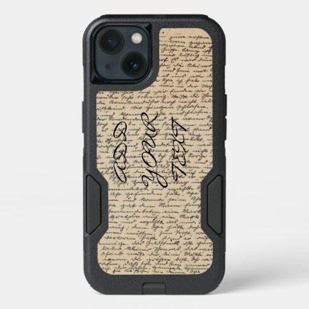 Custom Add Your Text,otterbox Apple Iphone 13 Case