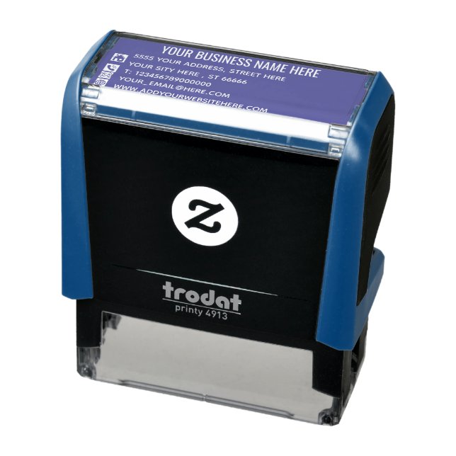 Custom Address Color Self-inking Stamp Templete (Product)