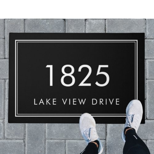 Custom Address Door Mat