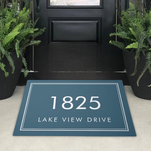 Custom Address Door Mat