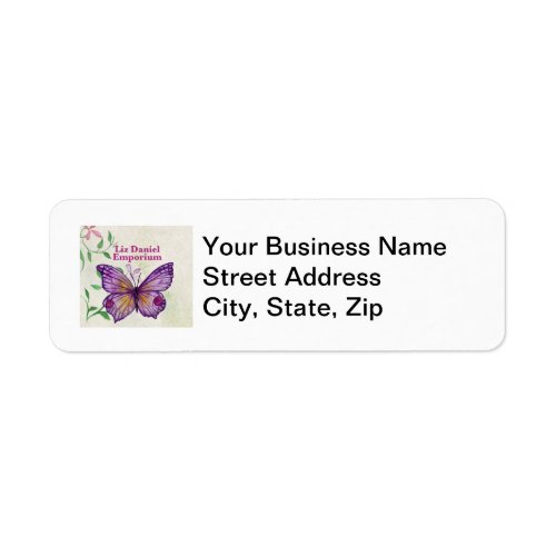 Custom Address Labels _ Add Your Logo and Address