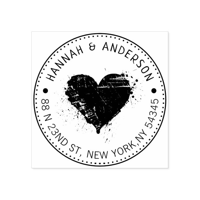 Custom Address Rubber Stamp (Imprint)