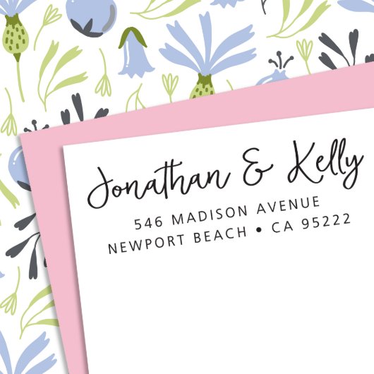 Custom Address Stamp, Self Inking Stamp 394 (Front)