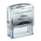 Custom Address Stamp, Self Inking Stamp 394 (Shiny ECO Line)