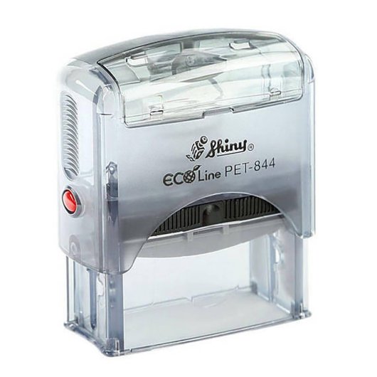 Custom Address Stamp, Self Inking Stamp 394 (Shiny ECO Line)