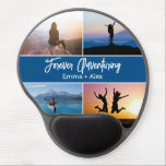 Custom Adventure 4 Photo Collage Gel Mouse Pad<br><div class="desc">Showcase your favorite outdoor memories and fun moments right on your desk with this custom 4-photo collage gel mouse pad. Perfect for outdoorsy couples, adventure lovers, and fun individuals, this versatile mouse pad brings your adventures to life while keeping you inspired indoors. Crafted with a smooth gel surface and personalized...</div>