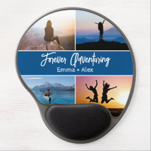 Custom Adventure 4 Photo Collage Gel Mouse Pad