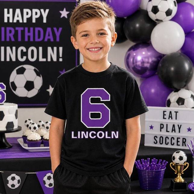 Custom Age and Name Varsity Birthday  T-Shirt (Custom Age and Name Varsity Birthday T-Shirt)