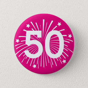 Custom age Birthday party badge pin buttons
