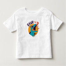 Custom Age Dinosaur Roar I'm Birthday T-Shirt