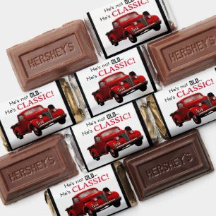 Custom Age Not Old But Classic Red 1939 Truck Hershey's Miniatures