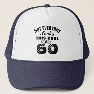 Custom Age Trucker Hat - Personalized Birthday Cap