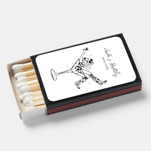 Custom Aged to Perfection Birthday Matchboxes