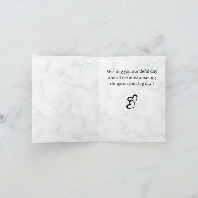 Custom AI Photo Greeting Card | Personalized Messa (Inside)