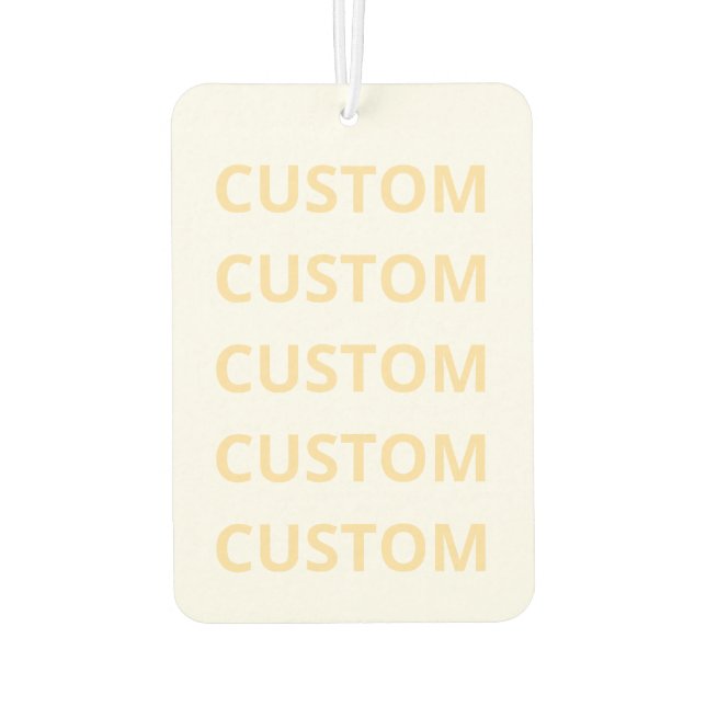 CUSTOM AIR FRESHENER (Back)