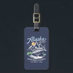 Custom Alaska Cruise Family Friends Group Matching Luggage Tag<br><div class="desc">Set sail with the "Custom Alaska Cruise Family Friends Group Matching" T-shirt,  personalized with your family name or group creating a lasting memory of your Alaskan escape. Perfect for commemorating cherished memories amidst Alaska's breathtaking landscapes.</div>