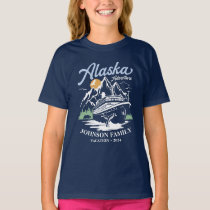 Custom Alaska Cruise Family Friends Group Matching T-Shirt