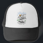 Custom Alaska Cruise Family Friends Group Matching Trucker Hat<br><div class="desc">Set sail with the "Custom Alaska Cruise Family Friends Group Matching" T-shirt,  personalized with your family name or group creating a lasting memory of your Alaskan escape. Perfect for commemorating cherished memories amidst Alaska's breathtaking landscapes.</div>