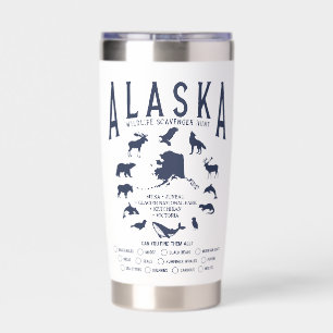 Custom Alaska Family Cruise Wildlife Spotting Insulated Tumbler