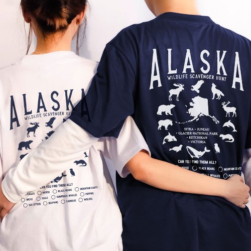 Custom Alaska Family Cruise Wildlife Spotting T_Shirt