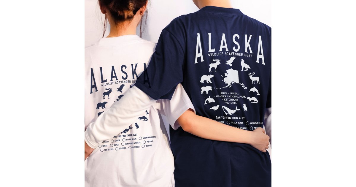 Custom Alaska Family Cruise Wildlife Spotting T-Shirt | Zazzle