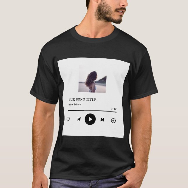 Custom Album Cover T-Shirt (Front)