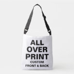 Custom All Over Print Crossbody Shoulder Tote Bag<br><div class="desc">Custom All Over Print Crossbody Shoulder Tote Bag.</div>