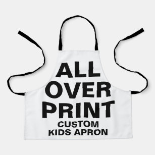 Custom All Over Print Kids Small Apron