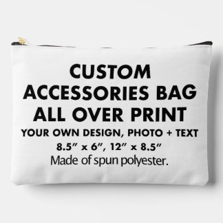 Custom All Over Print Large Accessories Bag
