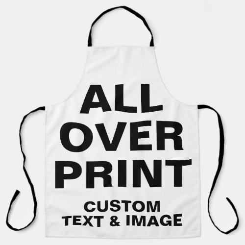 Custom All Over Print Large Apron