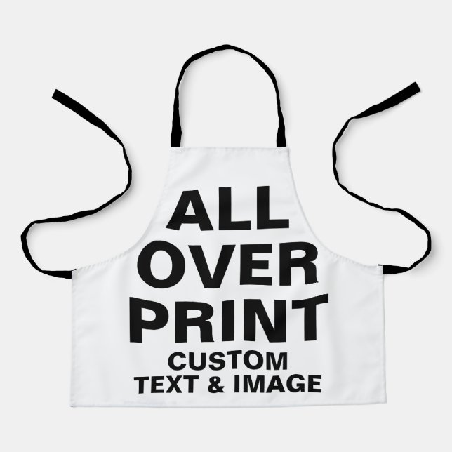 Custom All Over Print Small Apron (Front)