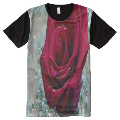 Custom All-Over Printed Panel T-Shirt