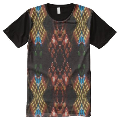 Custom All-Over Printed Panel T-Shirt