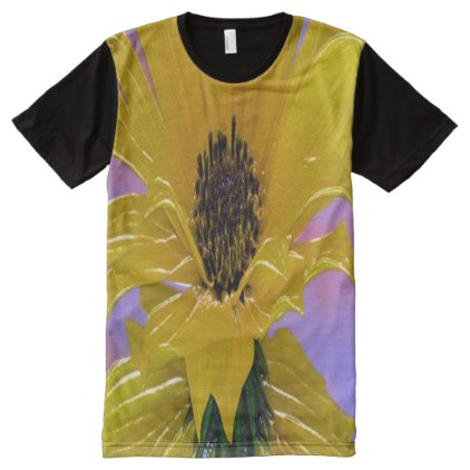 Custom All-Over Printed Panel T-Shirt