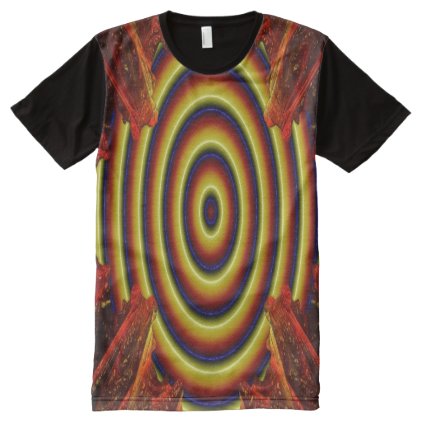 Custom All-Over Printed Panel T-Shirt