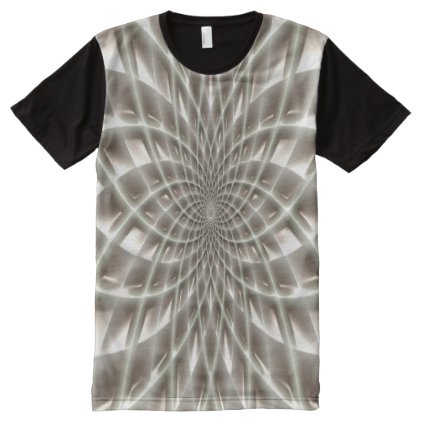 Custom All-Over Printed Panel T-Shirt