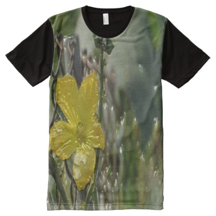 Custom All-Over Printed Panel T-Shirt