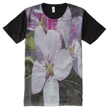 Custom All-Over Printed Panel T-Shirt