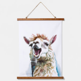 Custom Alpaca Music Factory Singing Tapestry