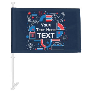 Custom America’s 250th anniversary Car Flag