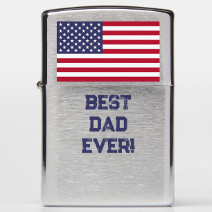 Custom American Flag Zippo Lighter