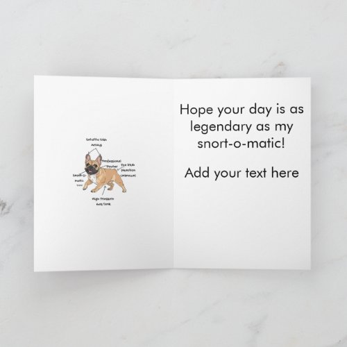 Custom Anatomy of a French Bulldog