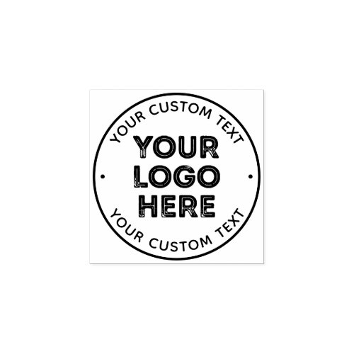 Custom and Create your Own Business Logo Rubber Stamp