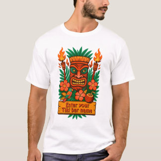 Custom and Customizable Tiki Bar Shirt