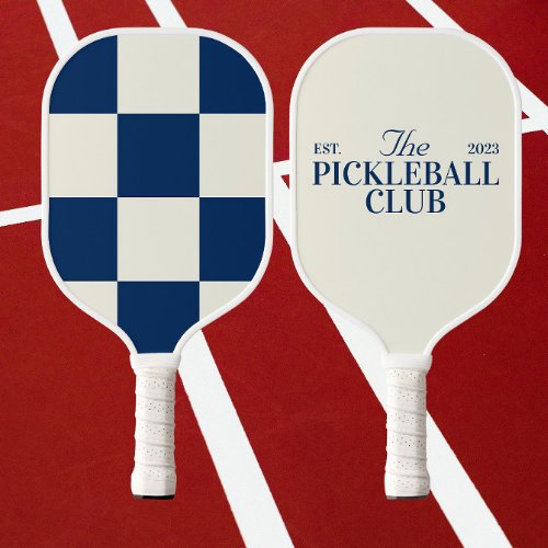 Custom and Cute Pickleball Club Paddle