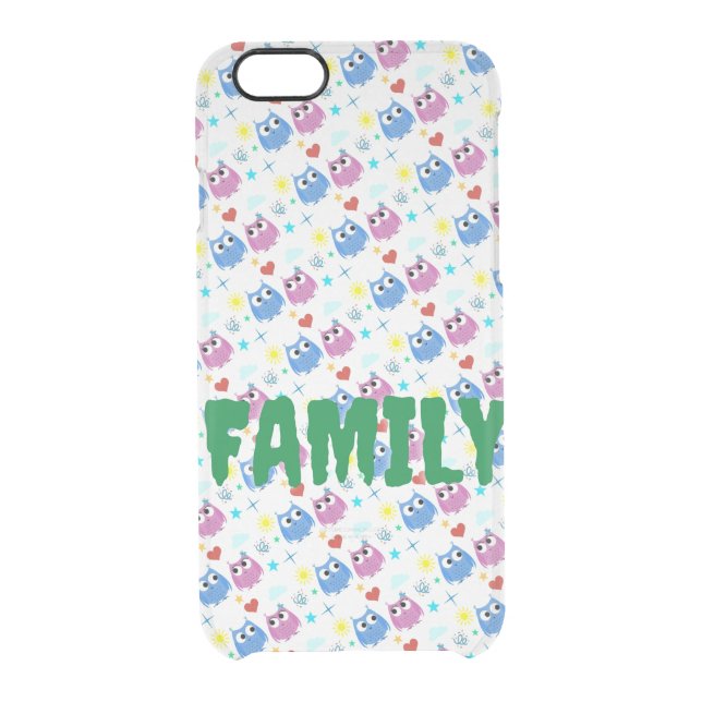 Custom And Family Text  Uncommon iPhone Case (Back)
