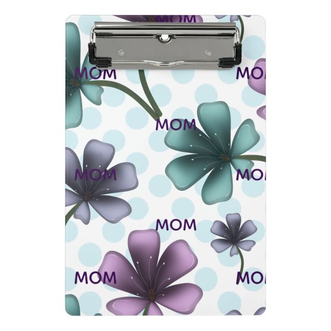 Custom and personalized gift  mini clipboard (Front)