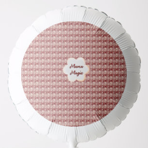 Custom and personalized mother's day floral gift balloon