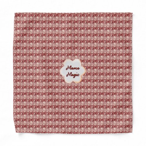 Custom and personalized mother's day floral gift bandana