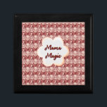 Custom and personalized mother's day floral gift box<br><div class="desc">A modern seamless floral pattern featuring large rust-toned flowers with delicate white fillers and subtle leaves. This elegant botanical design combines minimalism with warmth, making it perfect for everyday products like phone cases, notebooks, apparel, and home decor. The balanced composition and soft contrast create a timeless aesthetic that works year-round...</div>